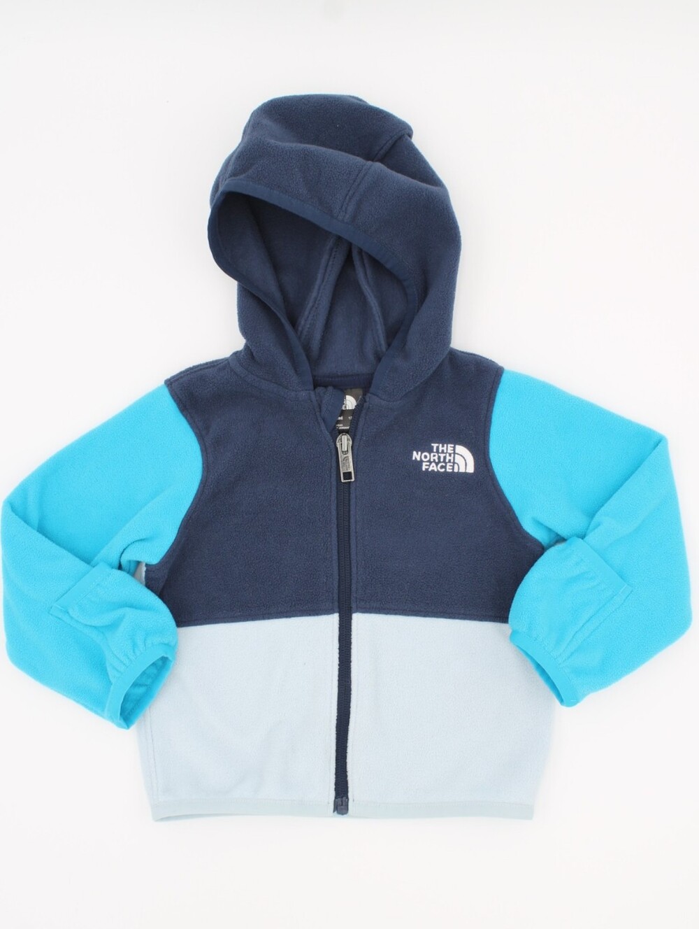 The North Face Baby Glacier Fleece Hoodie Blue 12-18M